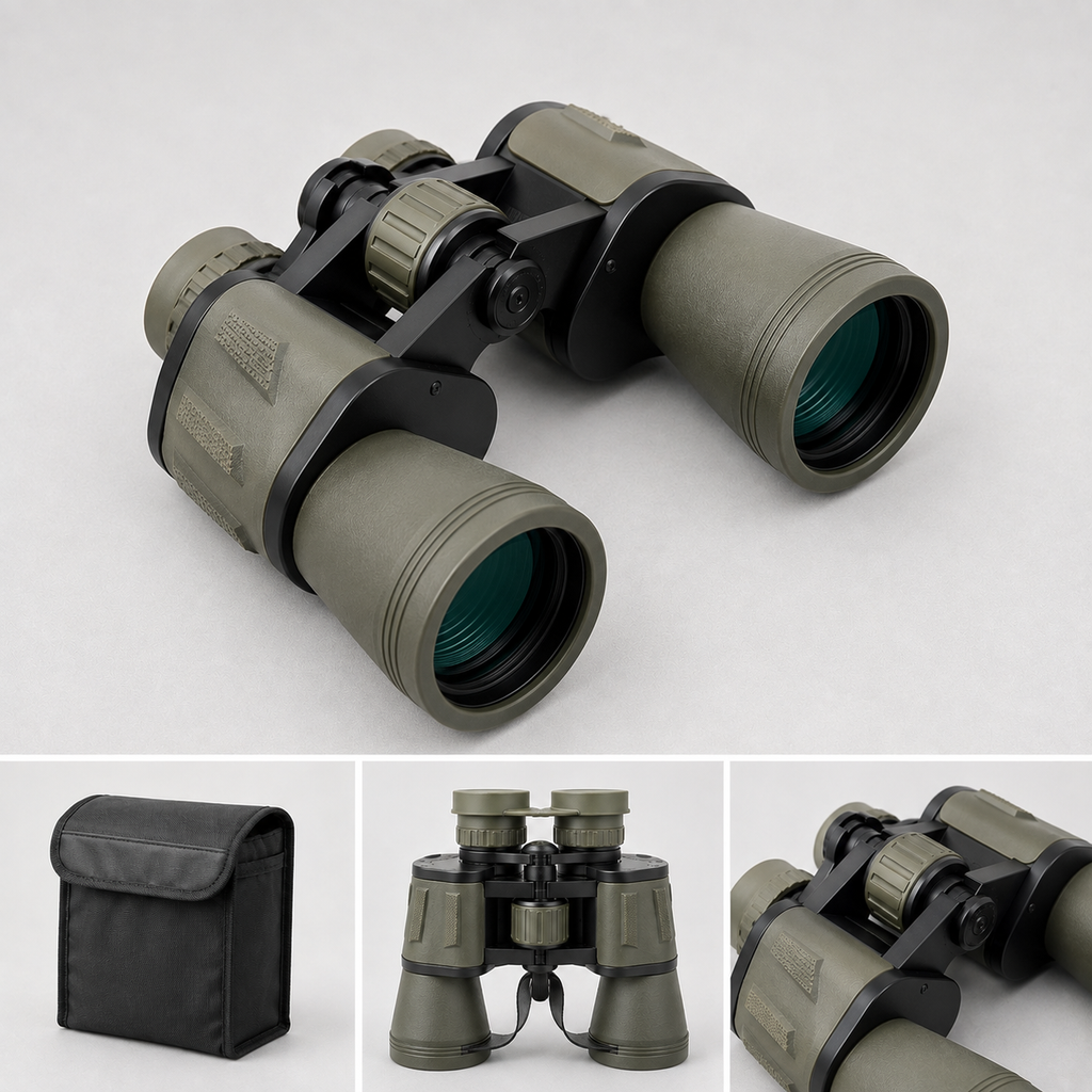 Militärisches Jagdfernglas mit Zoomoptik 20x50