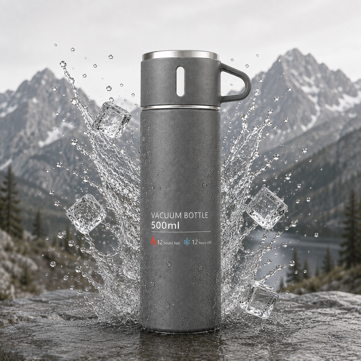 Thermoskanne aus Edelstahl 500 ml