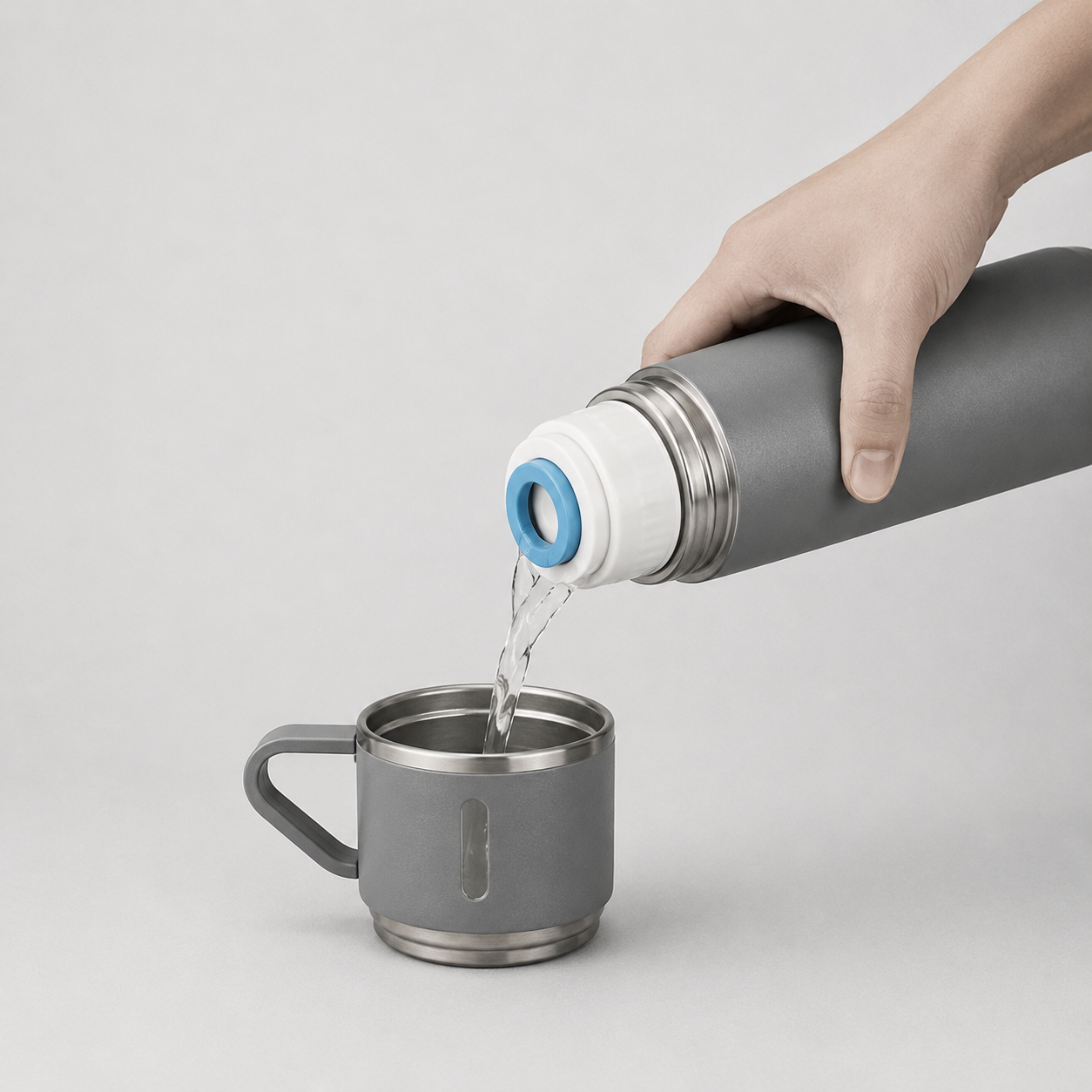 Thermoskanne aus Edelstahl 500 ml